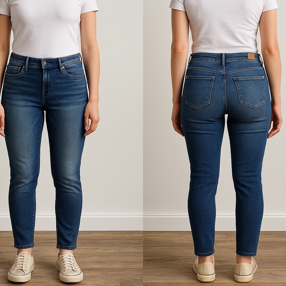 Classic Blue Women's Jeans - Picture 1 of 5